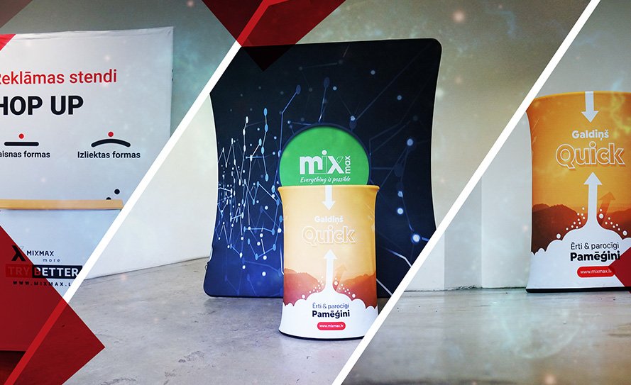 mixmaxplace's tweet photo. Reklāmas stendi – Šie divi vārdi ir dzirdami teju ikdienas. Reklāma mums ir visapkārt, bet bieži arī šie, tā sauktie, reklāmas stendi var tikt izmantoti dažādās izstādēs vai jebkāda citā pasākumā. Ienāc: https://t.co/JWWCanYJFc https://t.co/onvGuV3c1E