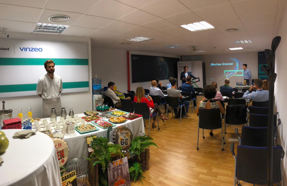 Vinzeo_Tech's tweet photo. Estamos celebrando la "Semana de @HPE_ES en @Vinzeo_Tech " con formaciones diarias personalizadas para nuestro equipo de #advanced solutions. ¡Muchas gracias, @HPE_ES ! https://t.co/7VrZgln1kD