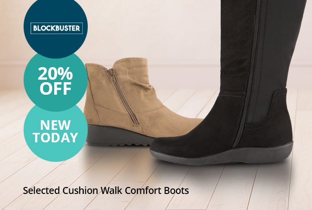 ideal world cushion walk boots