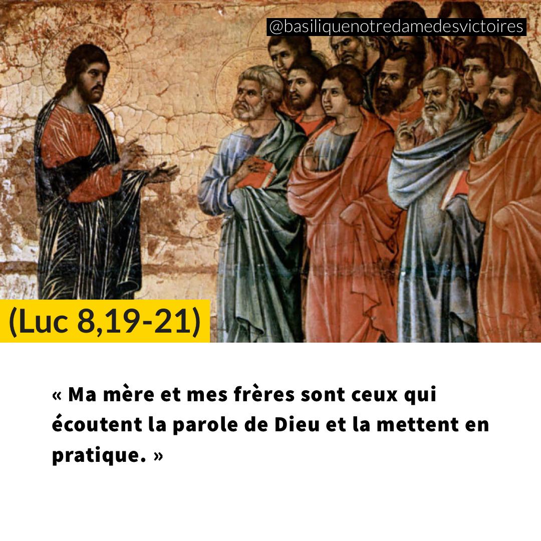 Lorsque Jésus parlait aux disciples, il ne leur donnait pas seulement quelques règles pour mieux vivre; il les invitait à accepter de faire partie de la famille divine du Père, du Fils et du Saint-Esprit.