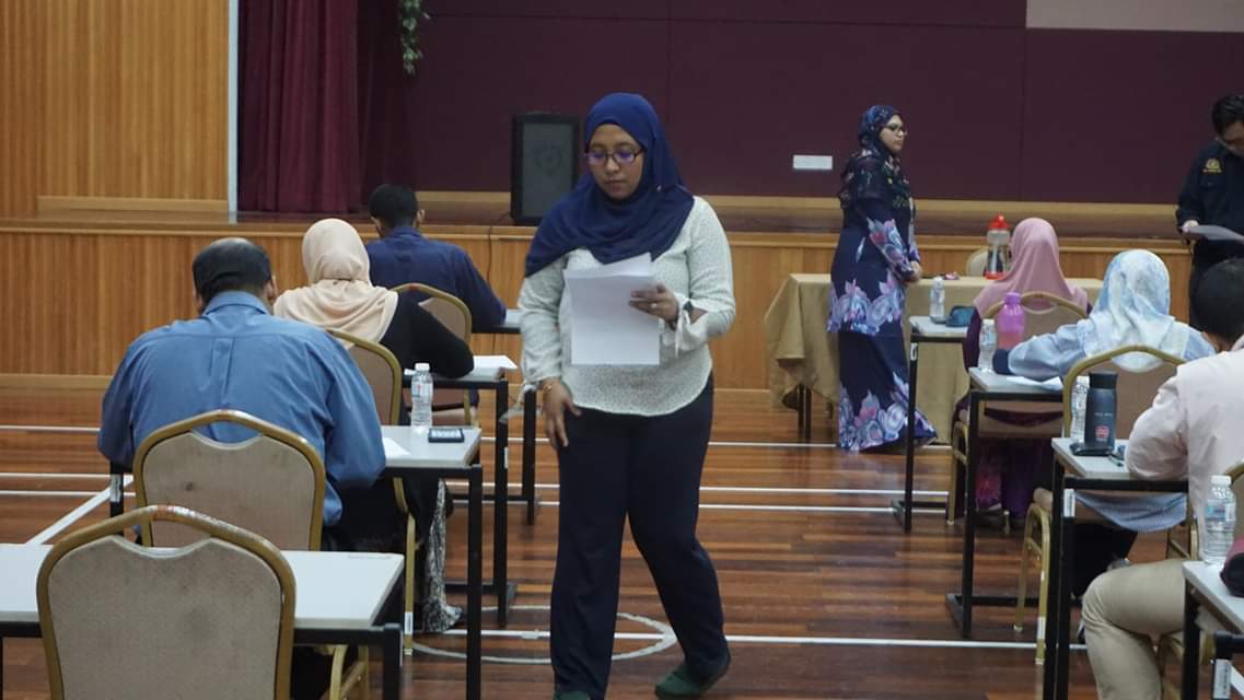 AtomMalaysia's tweet photo. Sedang berlangsung Peperiksaan Persijilan Pengendali Reaktor Siri 1/2019 di Dewan LPTA bermula 24 hingga 26 September 2019.
#aelb
#lpta
#mestecc https://t.co/xny4mliSUp