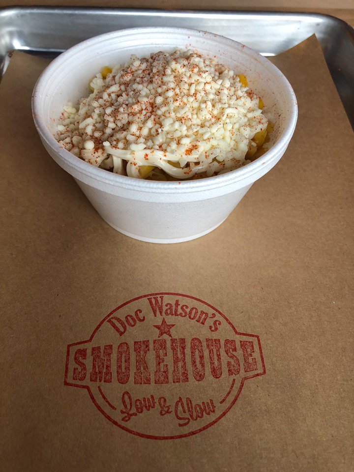 doc_watsons's tweet photo. It's #TacoTuesday!! Enjoy our homemade Pulled Pork Tacos with Avocado Crema, Brisket #Tacos with #Chipotle Crema &amp; Mexican #StreetCorn only at #DocWatsons #Smokehouse in #Romeoville! 
#Chicagoland #Barbecue https://t.co/e3ln6J9LBJ