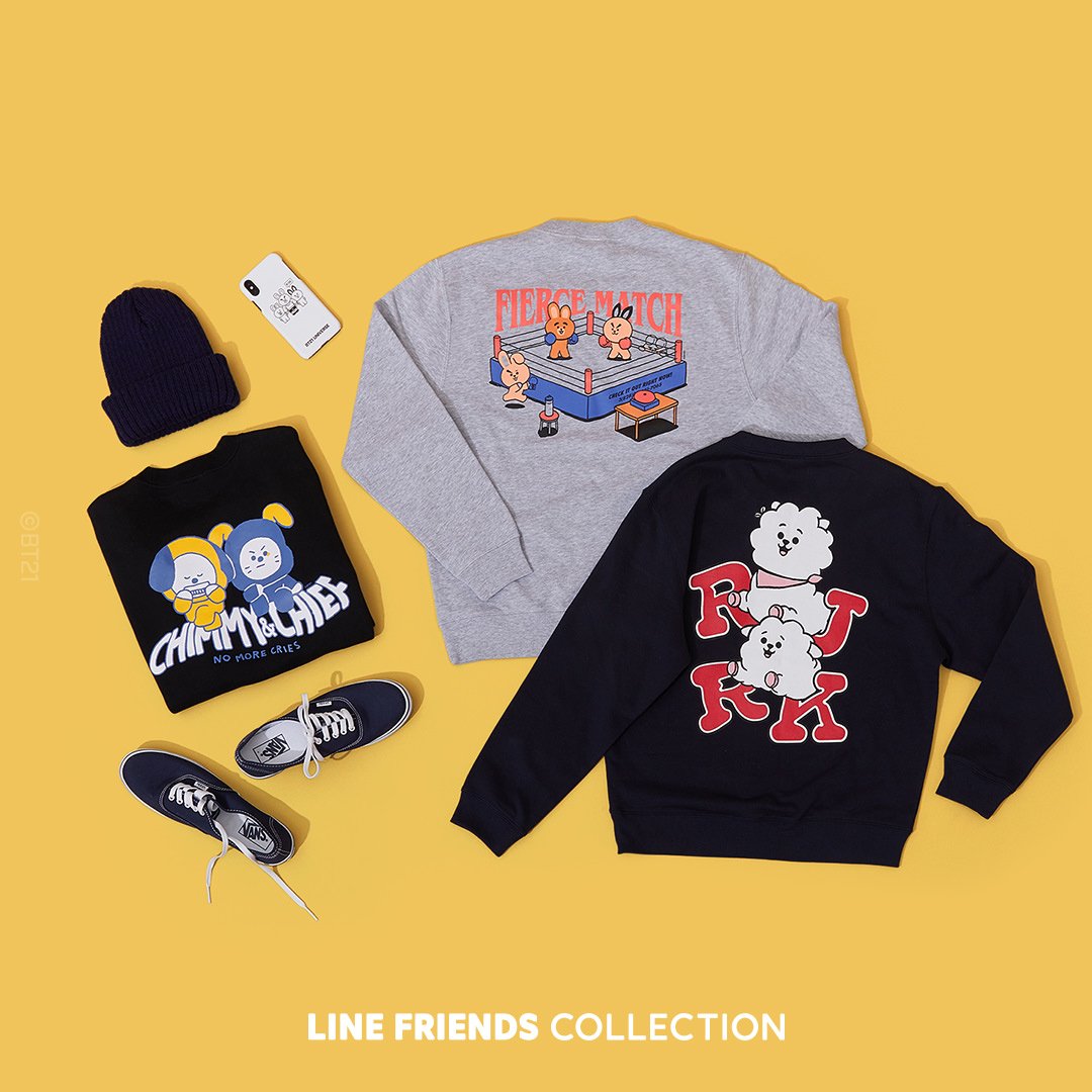 #BT21_UNIVERSE のストーリーがいっぱいつまった、ファッションアイテム大公開！

09.26.10:30AM(JST)OPEN
LINE FRIENEDS COLLECTIONでチェック！
＞lin.ee/bVddkoL 

#BT21 #FitsOnPoint #秋のファッション