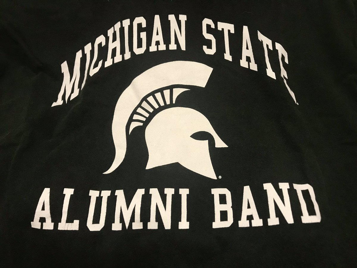 GatorBillMSU's tweet photo. Dearest @MSU_Football and @DantonioMark ,
I will be wearing my #BadLuck shirt this weekend. Not because I want to, but because they are making me. Please bring your A-game and crush Indiana for me. The A-game and #AlumniBand game never seem to coincide . #ThanksInAdvance #ILYLF https://t.co/45y06Ltaiu