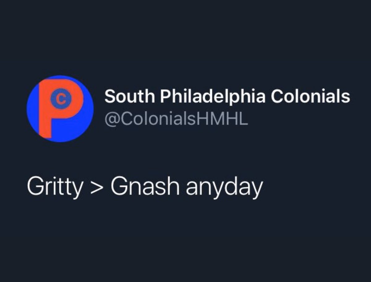 CatfishHMHL's tweet photo. Catfish > Colonials anyday https://t.co/qAQ8YQz9cv
