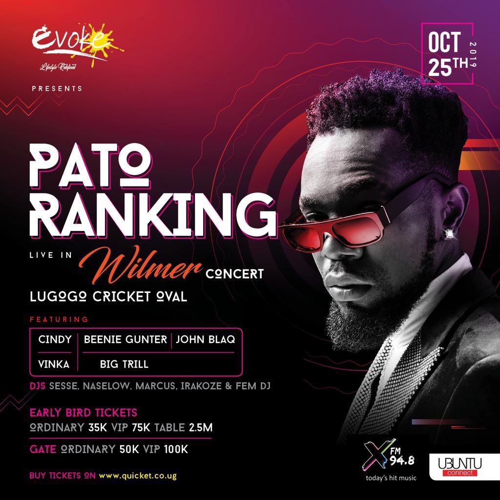 mr_skillzug's tweet photo. Uganda are you Ready???..... @patorankingfire coming to the +256 πΊπ¬ stay tuned to @XfmUG for more details.
Mark your calendars and make yourself "Available." π₯
#PatorankingLiveUG #Itsgoingdownforreal https://t.co/8bnIry7ZzG