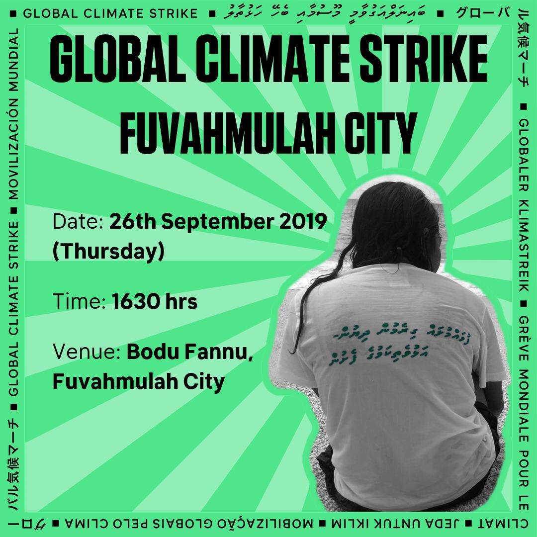 #ClimateStrikeMV #SaveFuvahmulah <a href="/SaveMaldivesMV/">#SaveMaldives Campaign</a>