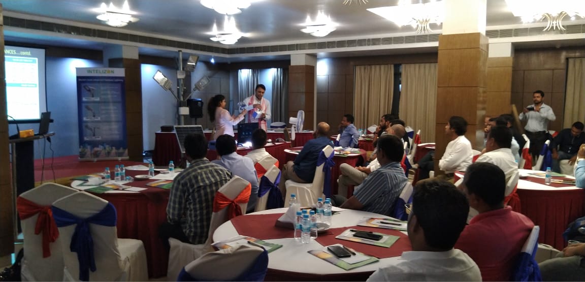 IntelizonEnergy's tweet photo. Intelizon held its channel partner meet on 13th of September, 2019 in Guwahati. The launch of Intelizon's brand new product, the 'HYBRID DC INVERTER', was one of the prime highlights of the meet.
#intelizon #intelizonenergy #channelpartner #channelpartnermeet #newproductlaunch⦠https://t.co/NAW4qQLQzD