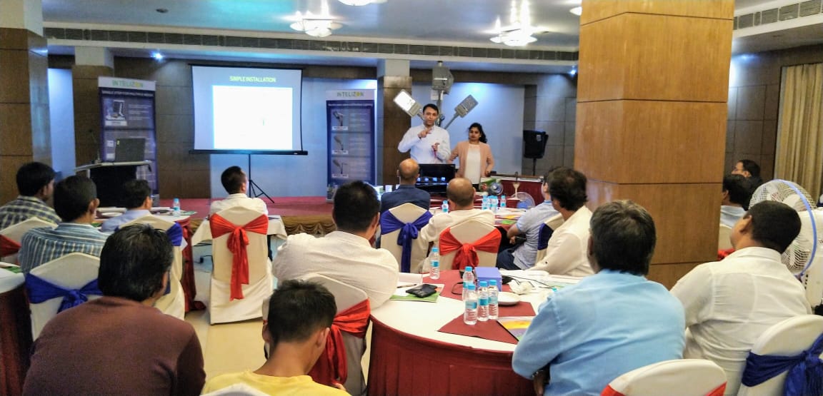 IntelizonEnergy's tweet photo. Intelizon held its channel partner meet on 13th of September, 2019 in Guwahati. The launch of Intelizon's brand new product, the 'HYBRID DC INVERTER', was one of the prime highlights of the meet.
#intelizon #intelizonenergy #channelpartner #channelpartnermeet #newproductlaunch⦠https://t.co/NAW4qQLQzD