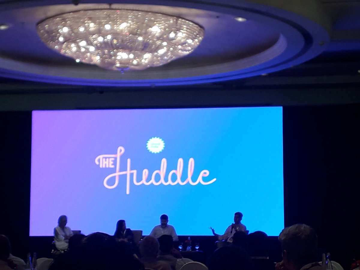 Panel discussion "What it takes to be a TITAN" by Rema Subramni, Shilpa Sharma and Prashant Mehra..#Thehuddle2019 #Unltd India #Jan2019Cohort