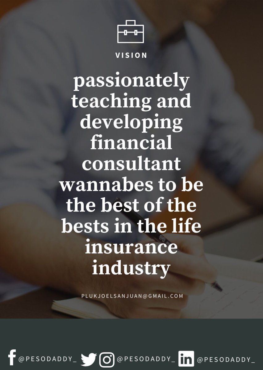 pesodaddy_'s tweet photo. Ready your pens, sign up, and come along with us as we make our visions real. Because being a financial consultant is not just about teaching you how to manage your money, it's mainly about helping you be financially stable for the next years to come. https://t.co/ohDf46ZYYT