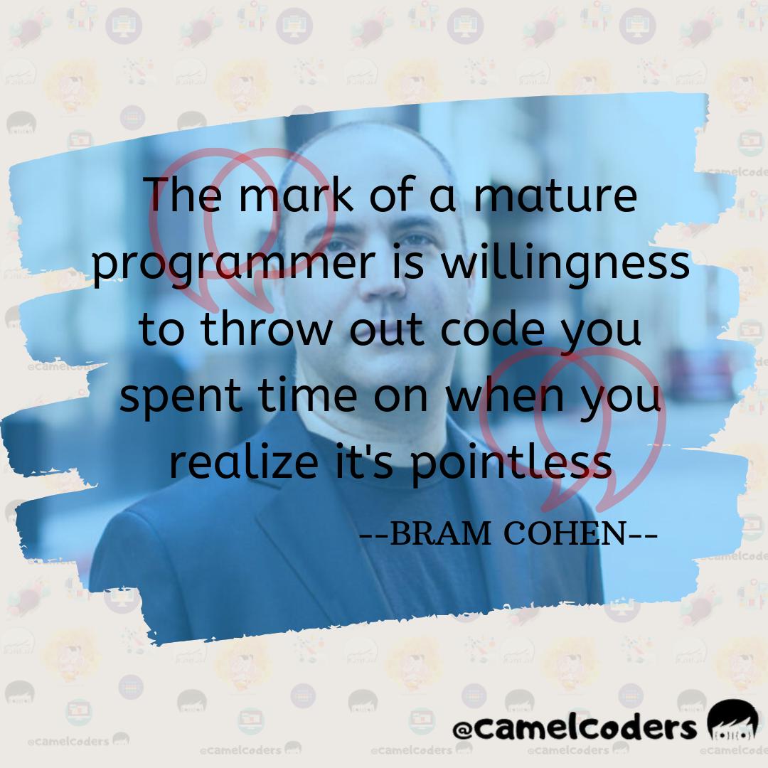 CamelCoders's tweet photo. And maturity is the goddamn key...:/
.
.
#camelcooders #coder #camelcodex
#quoteoftheday #QuoteToPonder #codinglife
#quotestoliveby #quote #TuesdayMotivation #GodMorningsturday #TuesdayThoughts #TuesdayMorning https://t.co/X5NA97r7n6