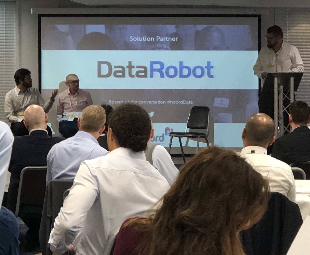 Joined the @DataRobot team @NoordGroup #noorddata for the #Data & #Analytics Dialogue UK in Canary Wharf. Interesting panel session around #AI #ethics @Unilever @frankknight