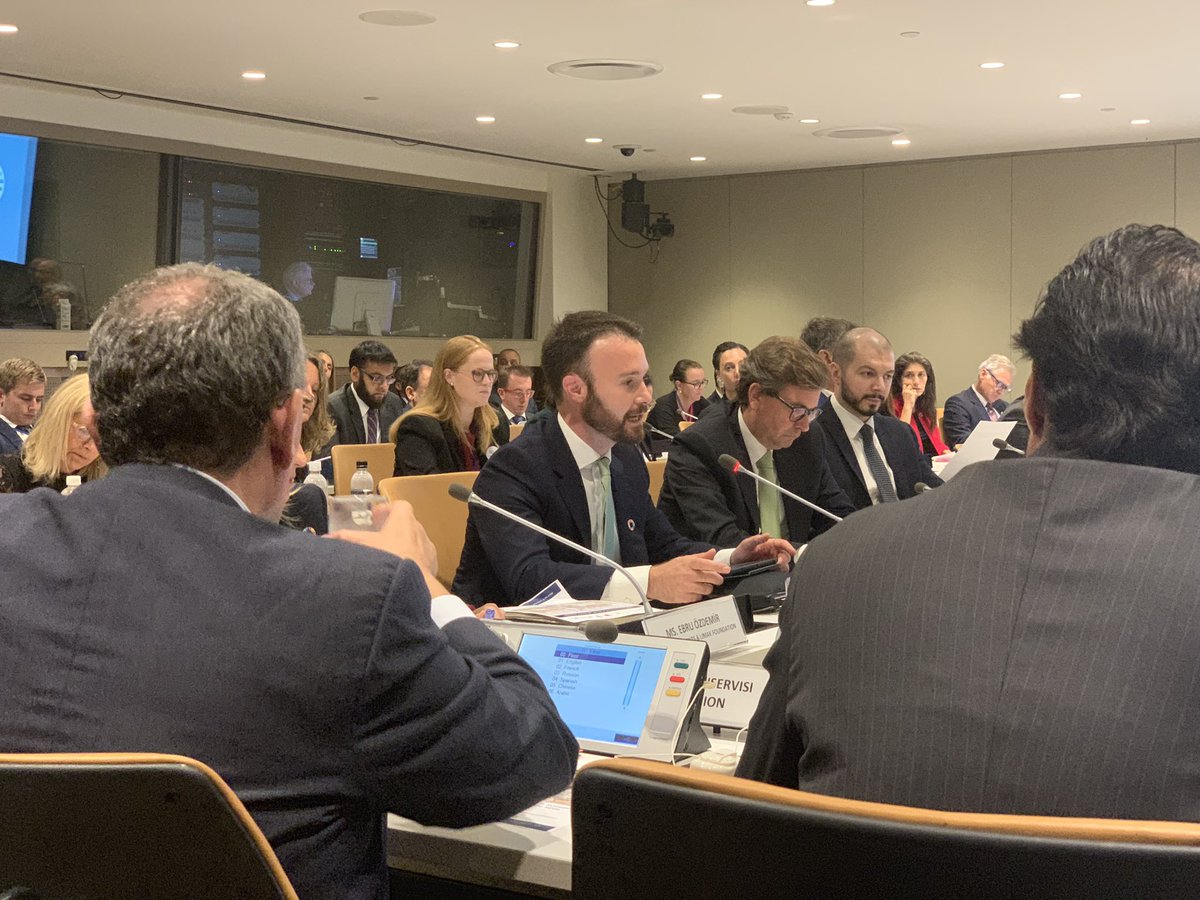 sdgiaorg's tweet photo. #UNGA side event in NY hosted by @MFATurkey &amp; @UNDP featured #SDGImpactAccelerator as a pp partnership model to mobilize #entrepreneurs such as @gravityID_earth @changeWATERLabs @sertifier @marklabs_ towards finding solutions that contribute to #SDG implementation. https://t.co/iaFRHaqS2S