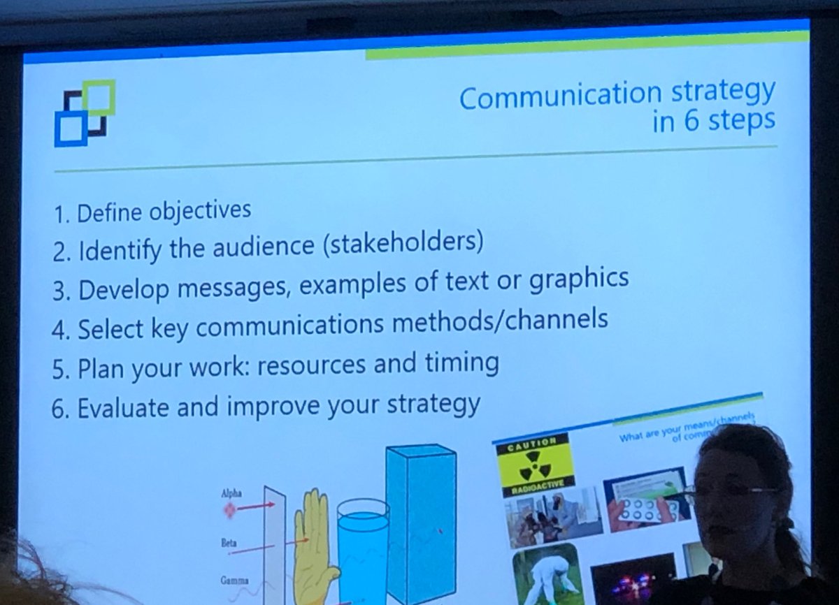 Vandaag bij de NVS nascholing over communicatie #nvkf #nvsstraling