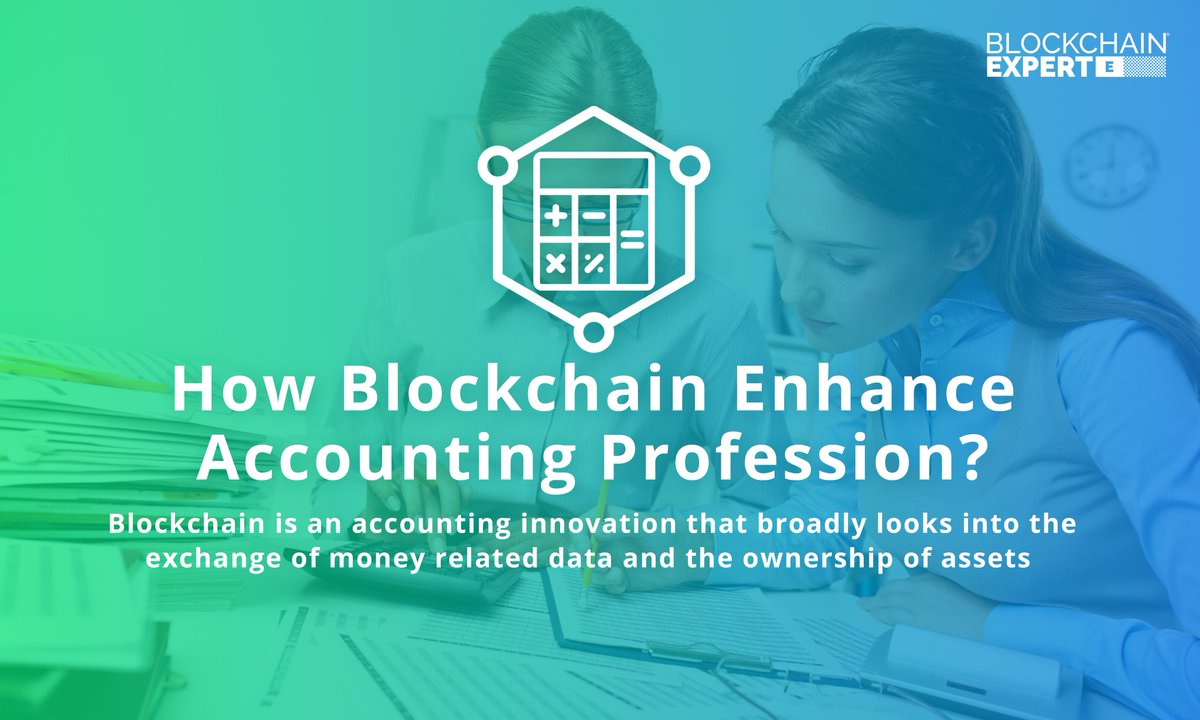 Blockchain in Accounting #Blockchain is an #accounting innovation that broadly looks into the exchange of money related data and the ownership of assets. Read Now: bit.ly/blockchain-in-… #blockchainrevolution #blockchainexpert #eth #tech #blockchainnews #crypto #news