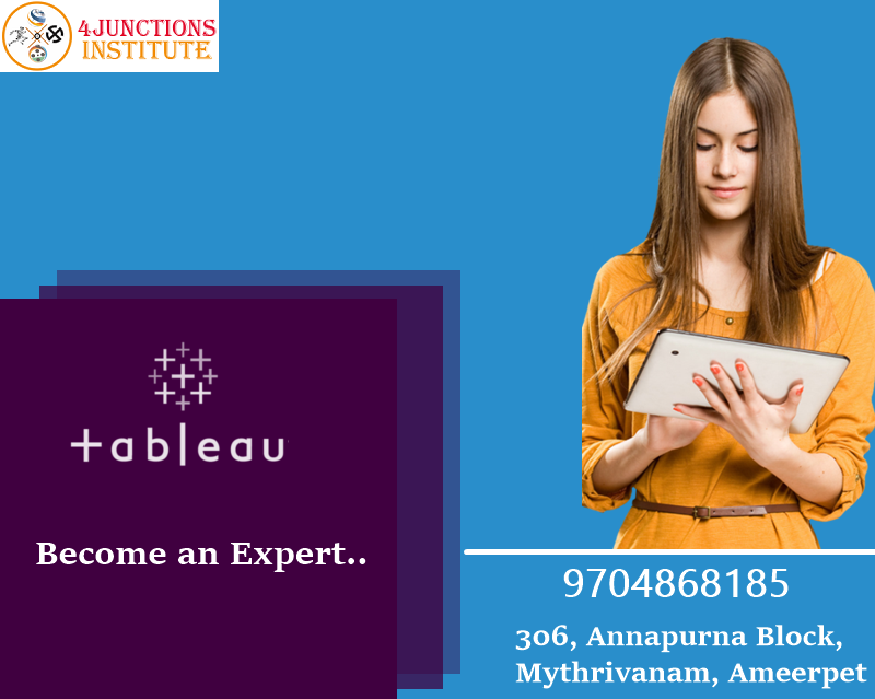 4junctions's tweet photo. #Tableau #Online &amp; Offline #Training
Attend #Free #Demo 
Call : 9704868185 https://t.co/bbSHiVNoGO