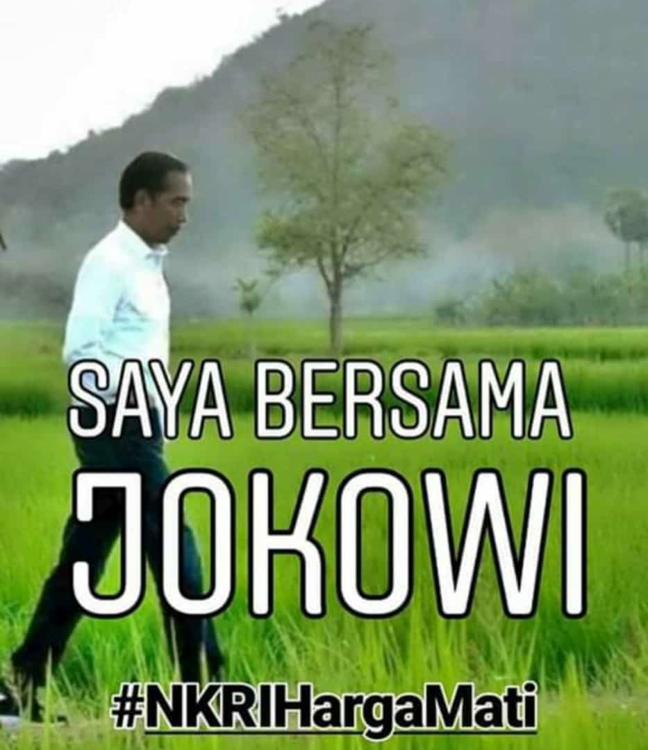 #SayaBersamaJokowi 
#NKRIHargaMati 
#PDIPerjuangan