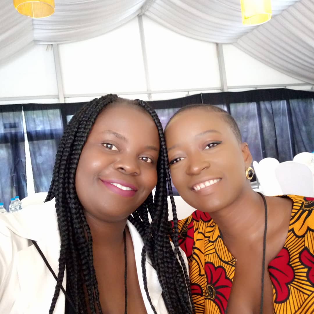 With my Ghanaian team mate @MsBawoni day 2 of the @WeAreAWEC #AwecSummit #WomeinInBusiness