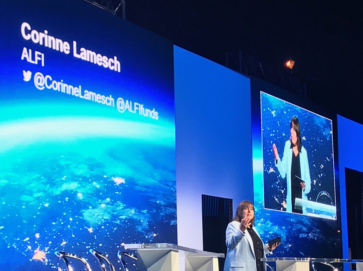 ALFIfunds's tweet image. ALFI chair @CorinneLamesch welcomes the audience #ALFIGlobal19