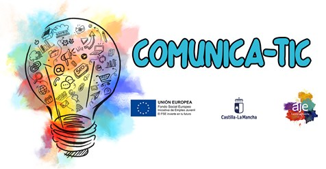 <a href="/AJECLM/">AJE CLM</a> pone en marcha el proyecto COMUNICA-TIC acciones formativas con beca para el sector TIC de publicidad y marketing dirigido a jóvenes inscritos en #GarantíaJuvenil cofinanciado por el #FSE, la #IEJ y al <a href="/gobjccm/">Gobierno de Castilla-La Mancha</a> a través del #POEJ. Apúntate! bitly.com/comunica-tic #redsij