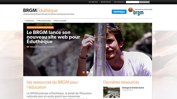 Le #BRGM lance son nouveau site web #Eduthèque, un site dédié à l’enseignement accessible aux élèves et enseignants. Toutes nos ressources pédagogiques y sont téléchargeables gratuitement. ➡️brgm.fr/actualite/brgm… #géosciences #pédagogie