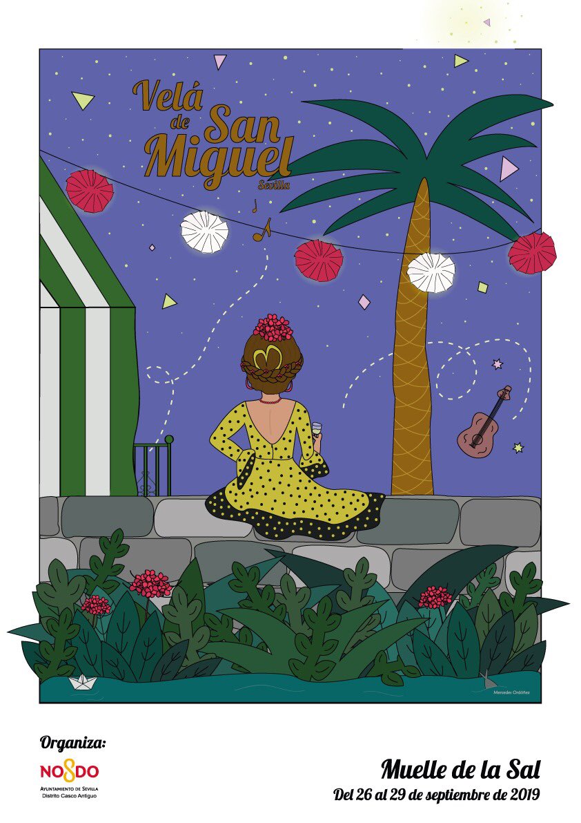 ¡Del 26 al 29 de septiembre os esperamos en el Muelle de la Sal!
#SevillaHoy #VeláSanMiguel19
