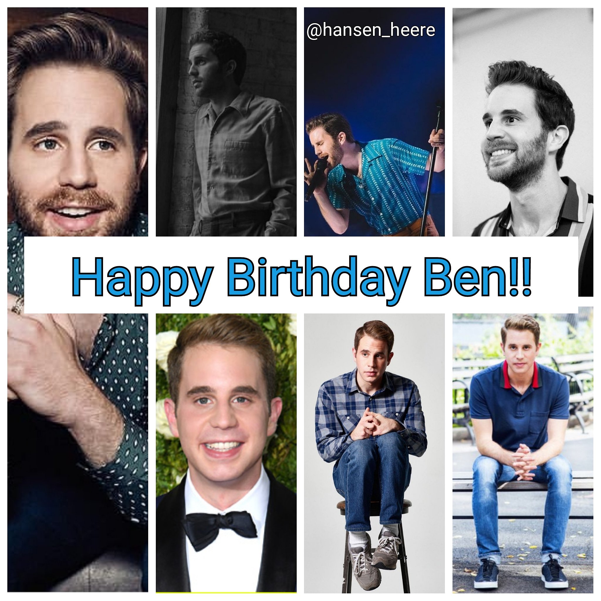 ITS OUR SMOL BEANS BIRTHDAY. HAPPY BIRTHDAY BEN PLATT.  