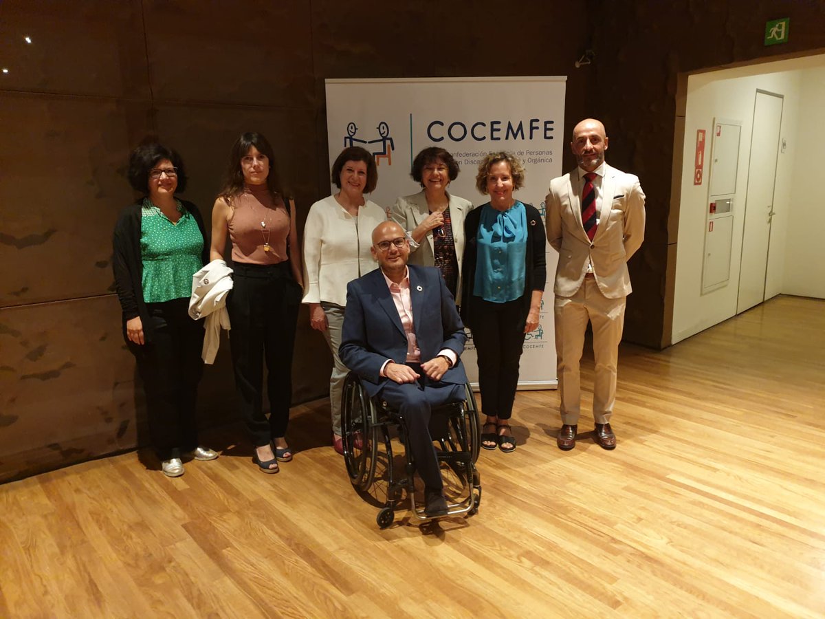 COCEMFE (@cocemfenacional) on Twitter photo Comienza la inauguración de las Jornadas #MujeresDiscapacidad2030 presididas por <a href="/Anxoqueiruga/">Anxo Queiruga Vila</a>, <a href="/jcelada/">jesus celada</a>, <a href="/soledad_murillo/">Soledad Murillo</a>, <a href="/aina_calvo/">Aina Calvo</a> y Carmen Martínez en <a href="/CaixaForum/">CaixaForum</a> Comienza la inauguración de las Jornadas #MujeresDiscapacidad2030 presididas por <a href="/Anxoqueiruga/">Anxo Queiruga Vila</a>, <a href="/jcelada/">jesus celada</a>, <a href="/soledad_murillo/">Soledad Murillo</a>, <a href="/aina_calvo/">Aina Calvo</a> y Carmen Martínez en <a href="/CaixaForum/">CaixaForum</a>