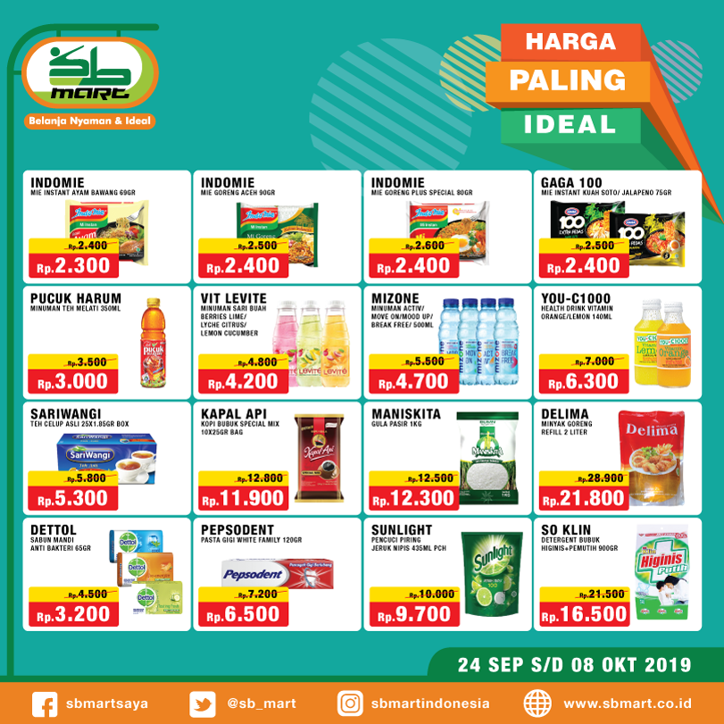 sb_mart's tweet photo. Assalamu'alaikum semua..
Promo Harga Paling Ideal datang lagi..!!
Segera kunjungi SBMart terdekat anda..!!
periode waktu terbatas.
terima kasih dan selamat berbelanja.. :)
=============
#SBMart #belanjanyamandanideal #ritelsyari #minimarketsyari #syari #minimarkletlokal #promo https://t.co/tS06FuTulQ