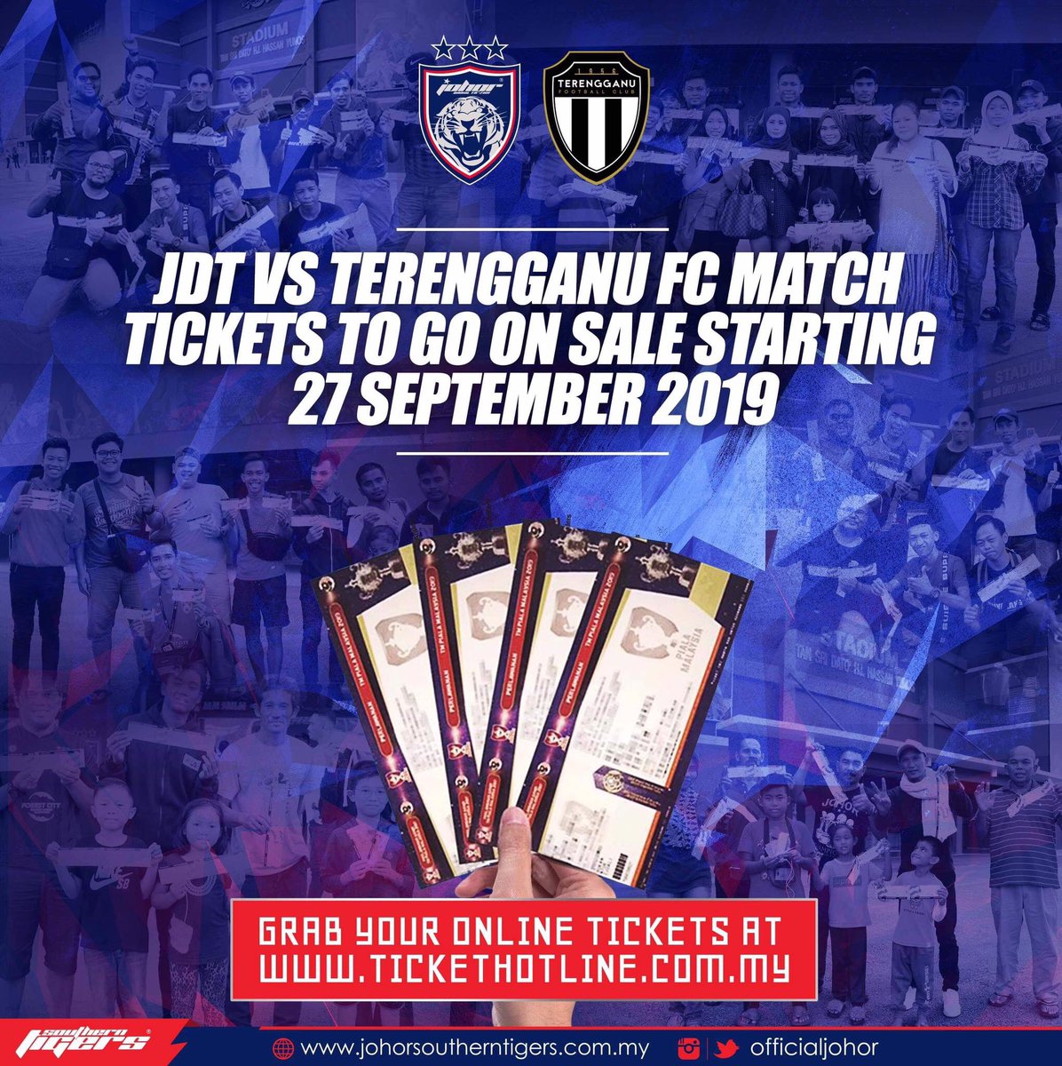 Ticket online bola malaysia