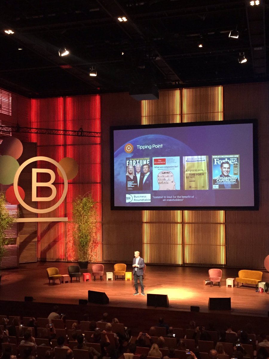 Is this the tipping point? The purpose of capitalism and corporations are being discussed across mainstream media.... @JayCoenGilbert #leadthebeat