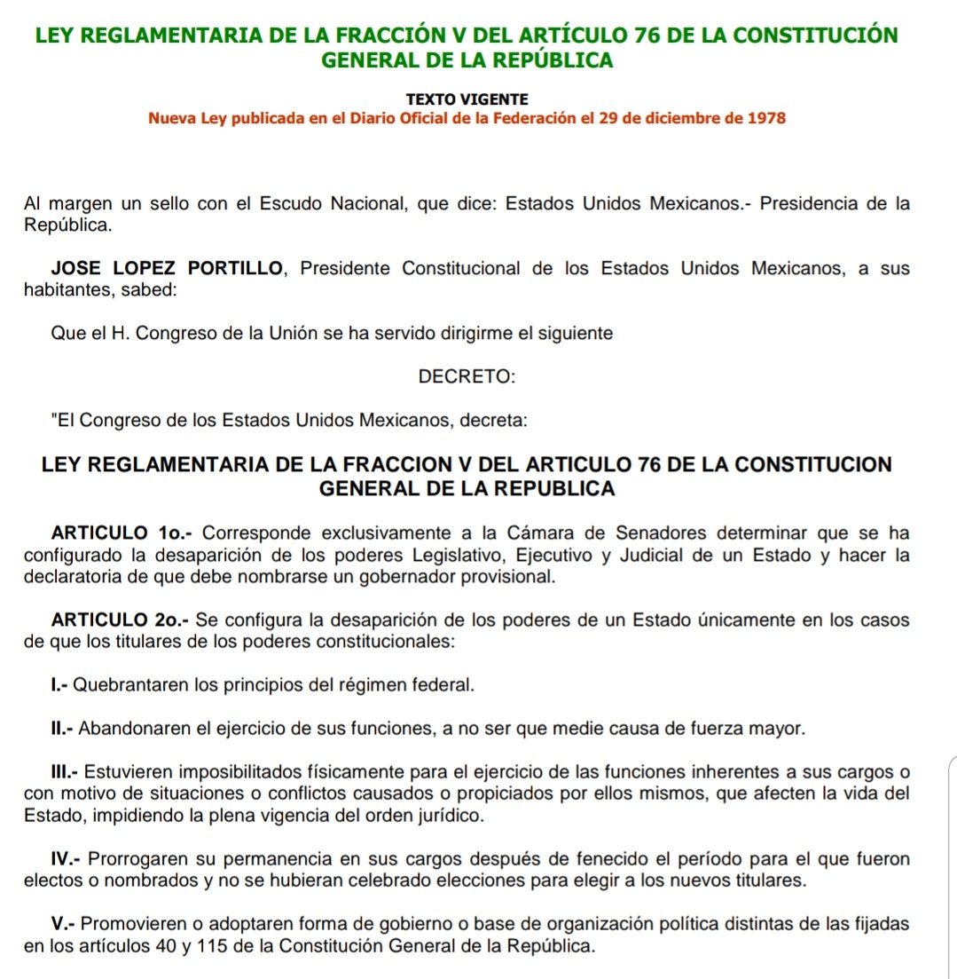 JCRomeroHicks's tweet photo. #Morena insiste en gobernar mediante el revanchismo político y violando la Constitución. 

No existe sustento jurídico para desaparecer los poderes en Guanajuato y Tamaulipas. 

¡Seamos dignos representantes para los que nos votaron en las urnas, pongámonos a trabajar por México! https://t.co/GHrkiiF7pR