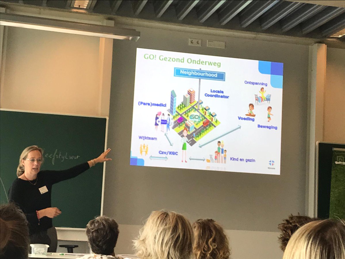 Kinderarts Petra van Setten <a href="/Rijnstate/">Rijnstate</a> over aanpak #GO met belangrijke rol voor de centrale zorgverlener #kinderen #overgewicht. Onderzoeksresultaten laten toename kwaliteit van leven en afname BMI zien  @wur. #seminar <a href="/WUR/">Wageningen U&R</a>academy Leefstijlverandering in #preventie en #zorg.