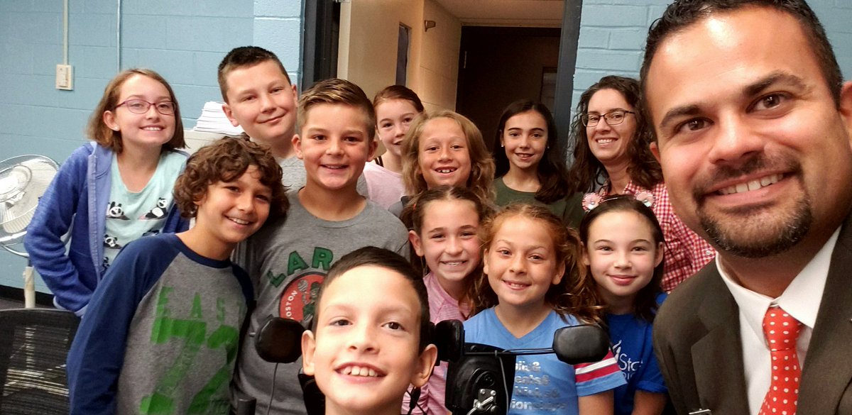 mjsedlak's tweet photo. First #EWPride Principal's Advisory Council meeting for 2019-2020! It was great meeting the new group, but they seem very serious... Or maybe not... https://t.co/O3tdfYxwvl