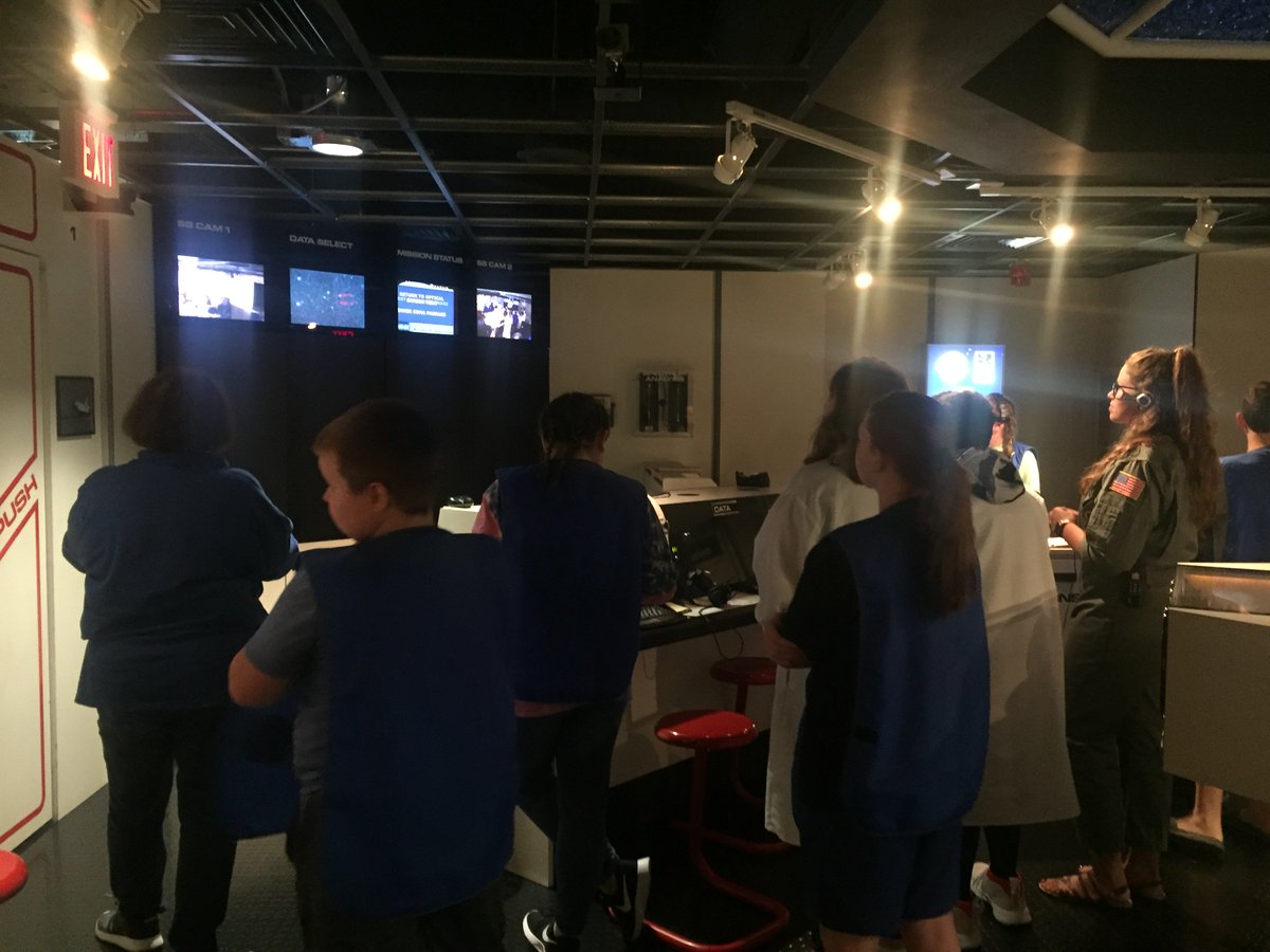 On September 19th, a group of 5th & 6th graders visited the Challenger Learning Center of Kentucky in Hazard.  Students participated in a classroom activity and a simulated space mission, Rendezvous with a Comet.   #WeAreJacksonKY #CLCKY