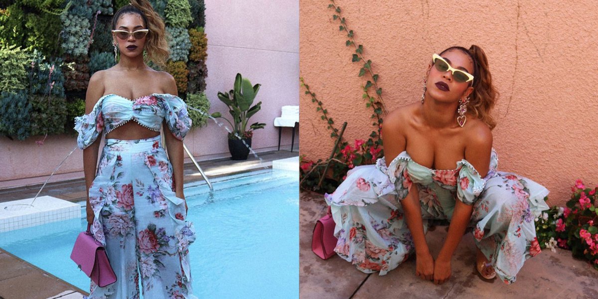 Recognize these sunglasses on <a href="/Beyonce/">BEYONCÉ</a>, from her "Your B at 37" photo series? They're the Layer Cake style, by <a href="/BonnieClydeLA/">Bonnie Clyde</a> 🕶️
Photo: <a href="/Beyonce/">BEYONCÉ</a>