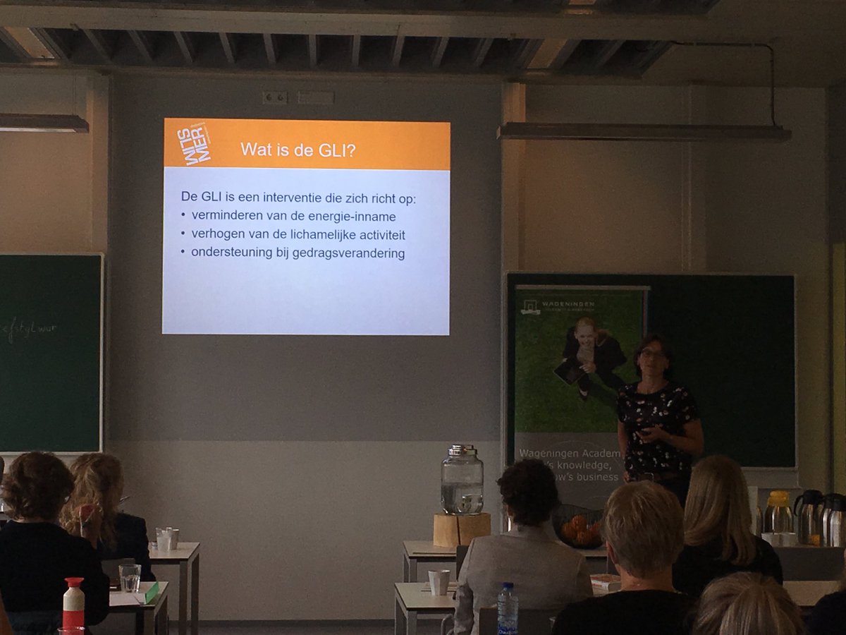 ⁦<a href="/HavemanAnnemien/">Annemien Haveman</a>⁩ over de gecombineerde leefstijl interventie (gli) SLIMMER. Dit is ontwikkeld door ⁦<a href="/WUR/">Wageningen U&R</a>⁩ in samenwerking met ⁦<a href="/ggdnog/">GGD Noord- en Oost-Gelderland</a>⁩ en is één van de geaccrediteerde interventies, die vergoed worden in de basisverzekering. #leefstijlwur