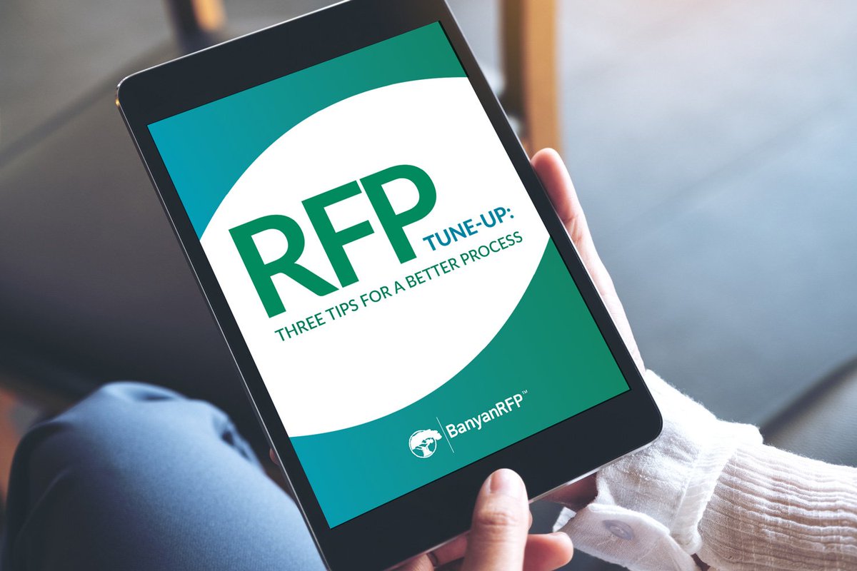 Are you considering a #panelupdate?  This eBook is full of best practices that will set-up your #rfp for success banyanrfp.com/rfp-tuneup-ebo…