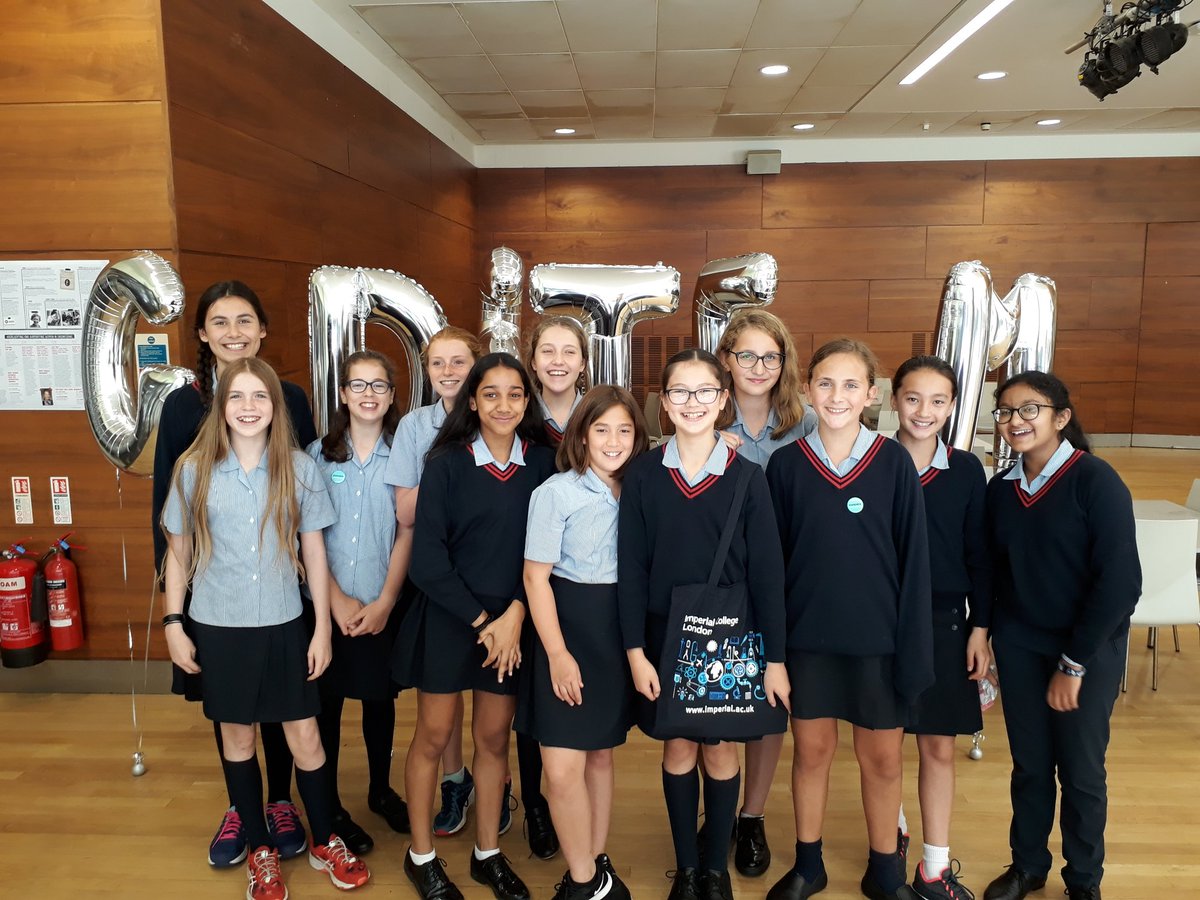 nhehs's tweet photo. Our #GDSTEM2019 ambassadors in training at Imperial College! Bioengineeringโ
Earth science โ
Material science โ
#RepresentationMatters @hannah_physics https://t.co/qJezMvv7Bm
