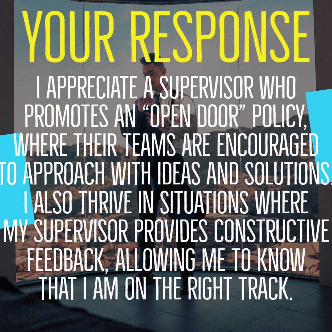PoppyBrayCareer's tweet photo. Good Morning!  It's #interviewtiptuesday and todays question is "What do you expect from a supervisor?" - Use this time to share management styles that will motivate you!  The recruiter wants to know how coachable you are. 
#interview #careeradvice #interviewprep #success https://t.co/2l6rRdqvm7