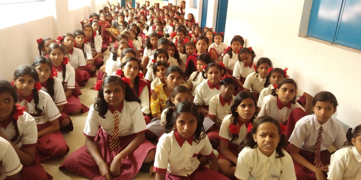 PSahebganj's tweet photo. #Poshn maah celebration @in schools @Sahebganj - #anemia check up, Workshop on Personal hygiene and Sanitation @MinistryWCD @tini_tatatrusts @SBPJharkhand @PiramalFdn https://t.co/DgPHvKLuT6