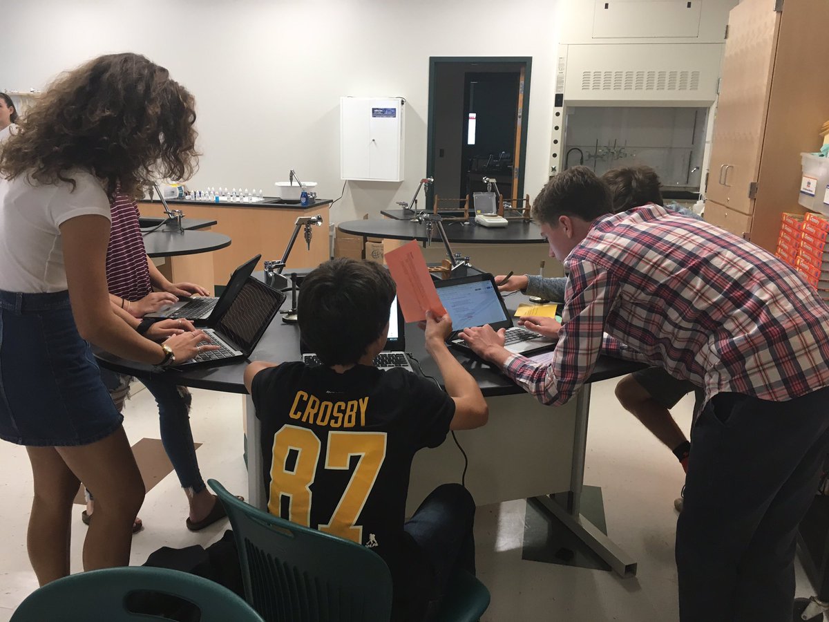 SpencerChem's tweet image. Use of #ambitiousscienceteaching roles to guide discussions while reflecting on student generated #qft questions. And yup-I bragged about meeting @MarkWindschitl