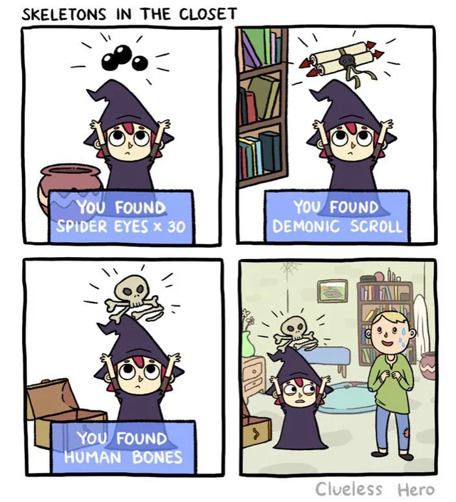 IndieGala's tweet photo. Comic by #CluelessHero https://t.co/HCU6t3vAw4