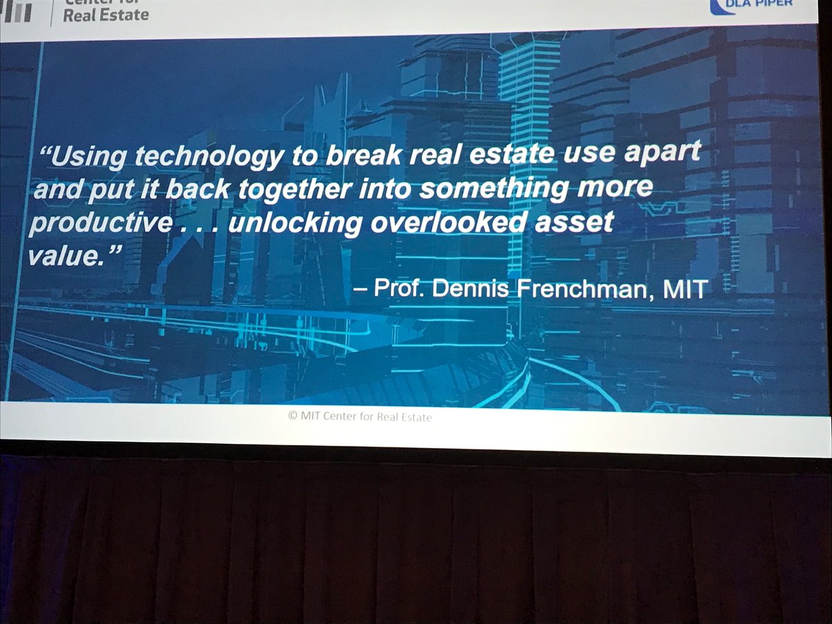 jaydla's tweet photo. At the ⁦@DLARealEstate⁩ Summit, Steve Weikal ⁦@MITCRE⁩ explains Real Estate fracking   #dlaresummit https://t.co/8lZdq6WHUE