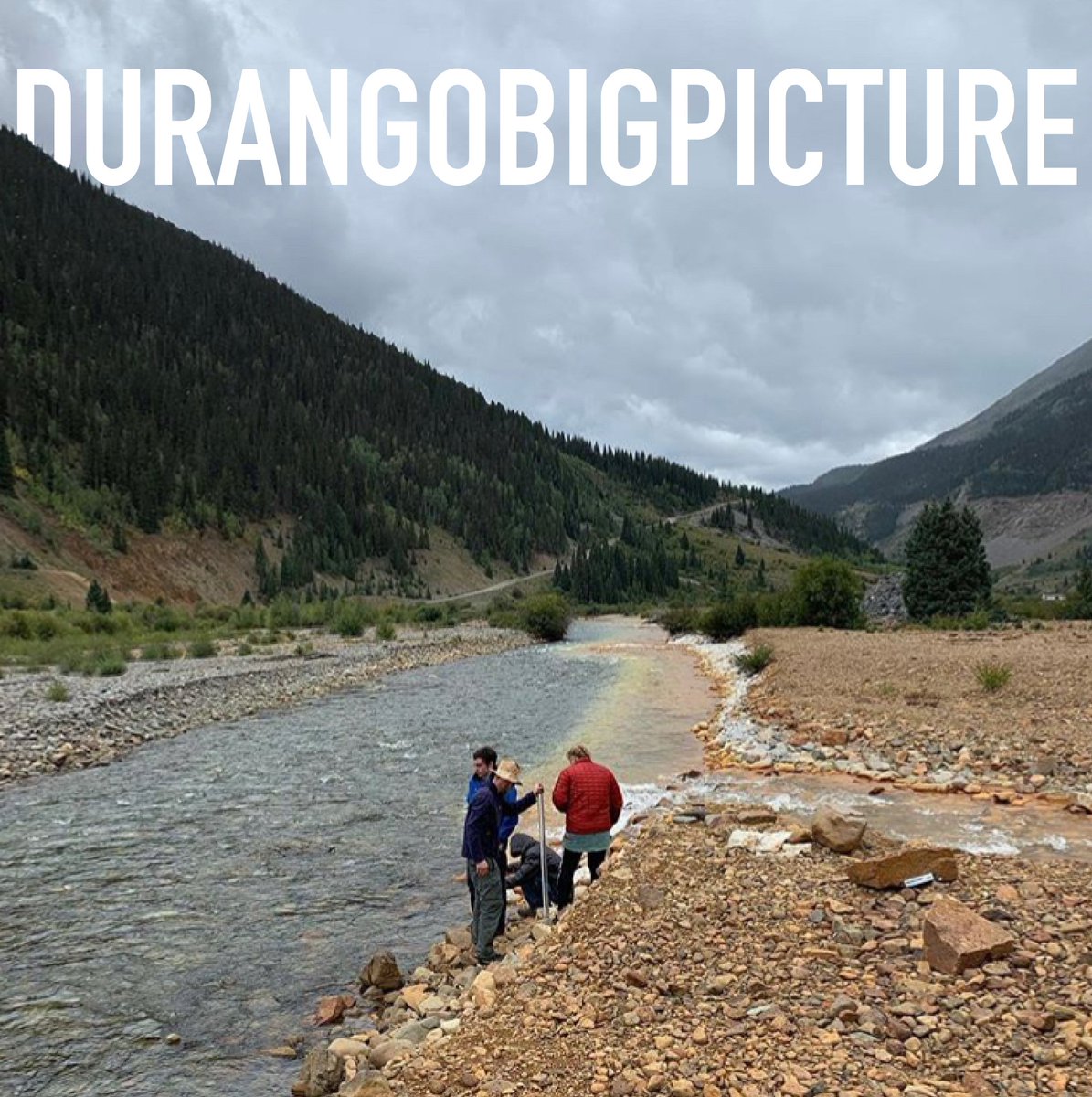 bigpiclearning's tweet photo. When this is your backyard, you really have no excuse not to #LeaveToLearn. Durango Big Picture students head out into the real world to discover what's in their water. #BPL365 #DeeperLearning https://t.co/nVgZgBMb1e