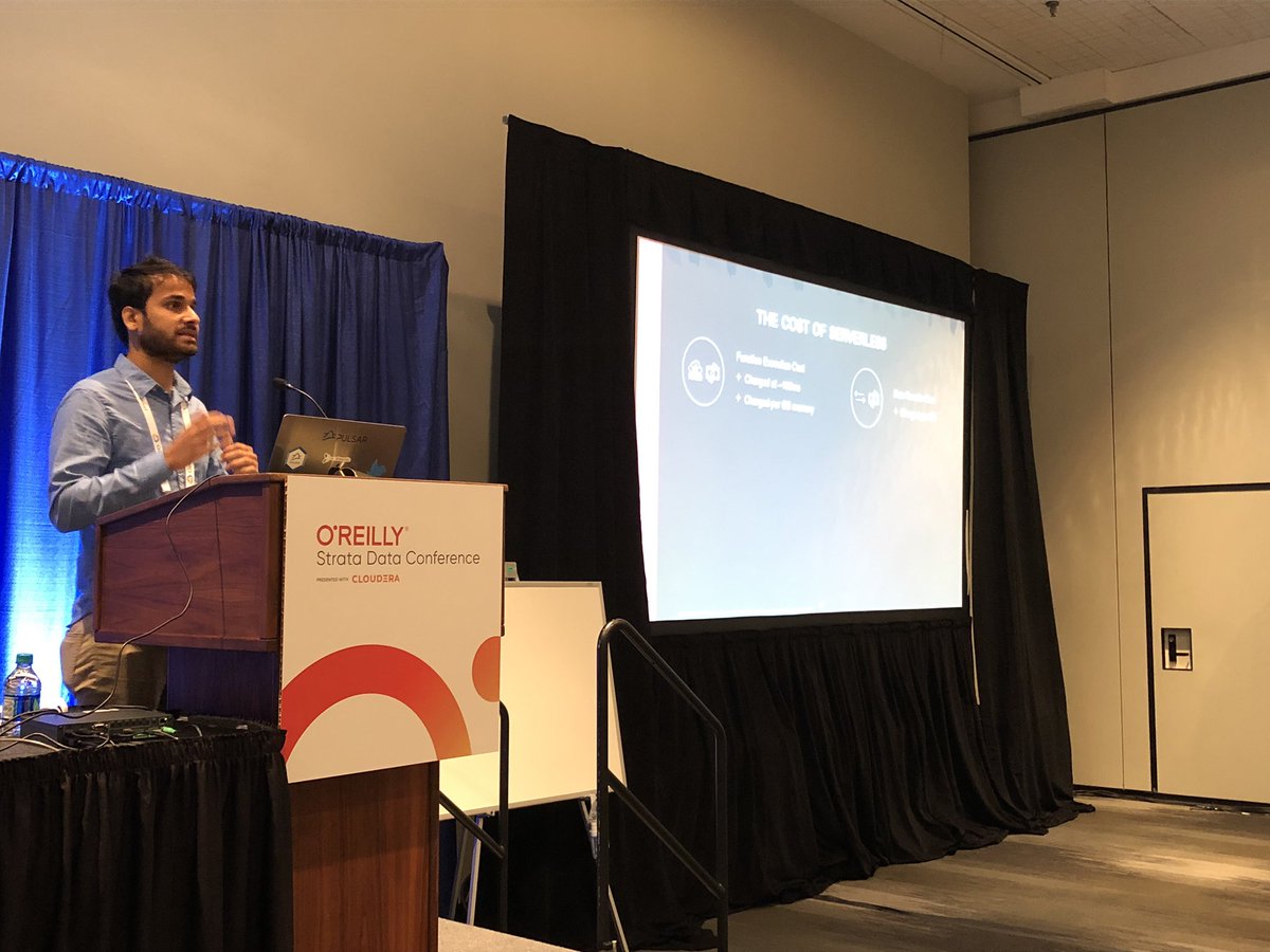 <a href="/anuragk_/">Anurag Khandelwal</a> speaking about #Serverless

with <a href="/karthikz/">Karthik</a> and myself