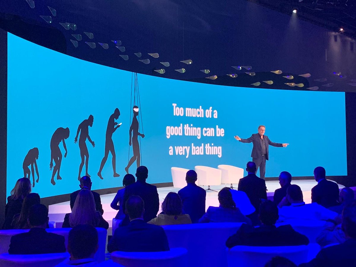NeilHarris_UK's tweet photo. Great to listen to @gleonhard, CEO @futuresagency, speaking at Sibos this morning on Humanist Vs Technologist. The dilemma that seems to be facing us - how far do we allow technology to lead us #Sibos https://t.co/x939EMNRa4
