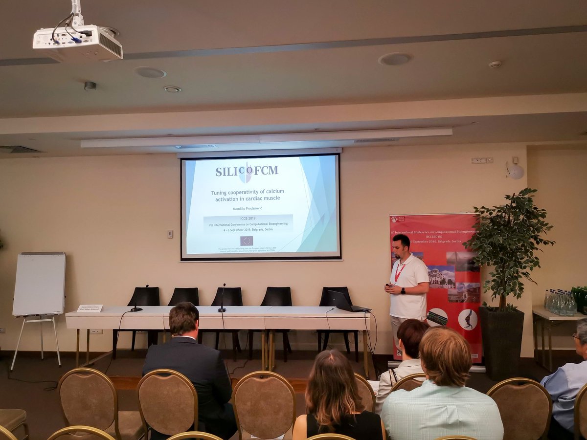 silicofcm's tweet photo. Project partners BioIRC and ICVDV attended the International Conference on #Computational #Bioengineering (ICCB2019) in Belgrade and presented results of research performed within #SILICOFCM #H2020 project. https://t.co/8B5TBuEjrO