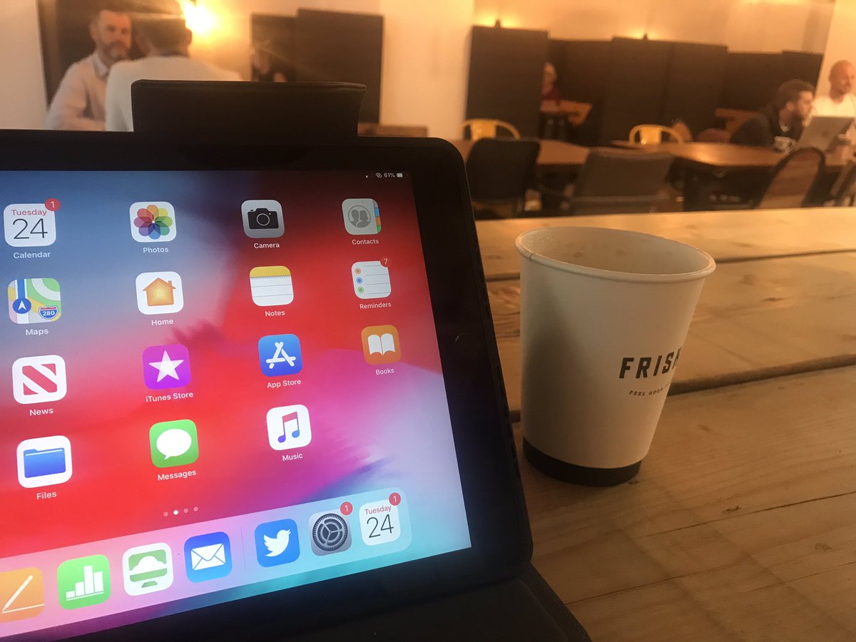 Working from a coffee shop this morning, until I'm due at my meeting.  Lovely change of scenery and shows that you really can work from anywhere thanks to technology. #modernworking #getoutoftheoffice